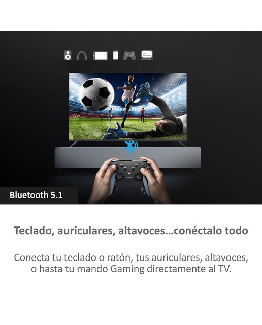 TV LED 127cm (50") Haier H50K800UX K80 Series, UHD 4K, Smart Google TV, HDR10 Plata-9
