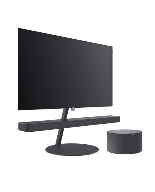 TV OLED 139 cm (55'') Loewe inspire dr 55SET UHD 4K, HDR,  Wi-Fi y Smart TV, con barra de sonido 80W integrable Basalto-2