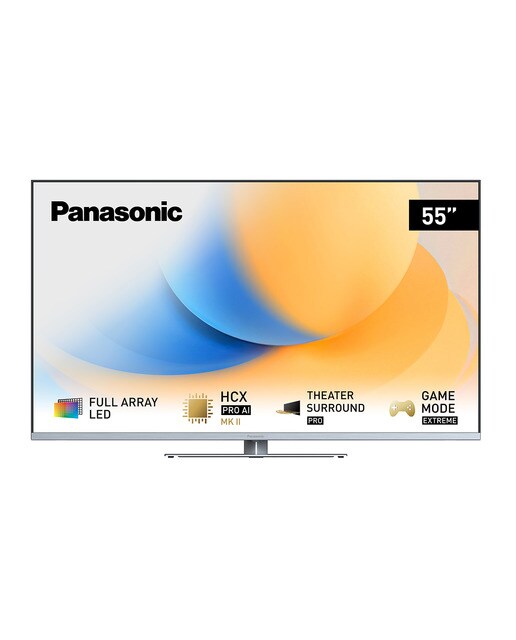 TV LED 139 cm (55") Panasonic TV-55W93AE6, UHD 4K, Full Array LED / Ultra local dimming, Dolby Vision IQ, Smart TV Plata-1