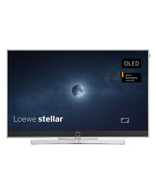 TV OLED 121 cm (48'') Loewe stellar 48 dr+, UHD 4K, HDR, dr 500 GB Wi-Fi y Smart TV con barra sonido 80W Aluminio-Hormigón-1