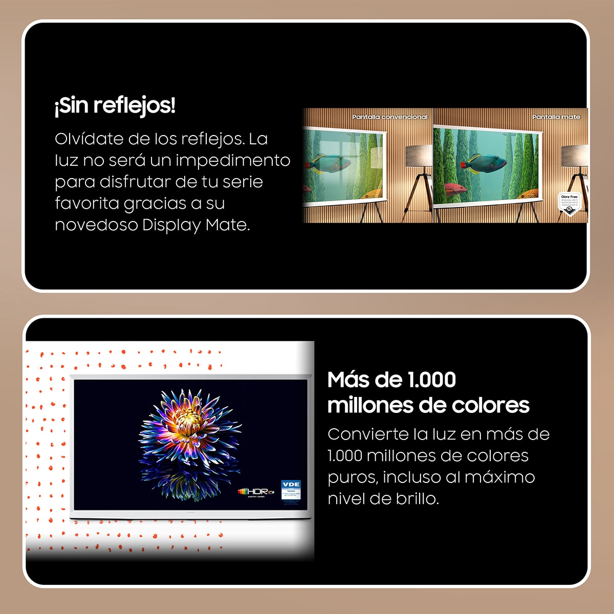 TV QLED 125 cm (50") Samsung The Serif TQ50LS01DB UHD 4K Display Mate, Smart TV Verde Bosque-5