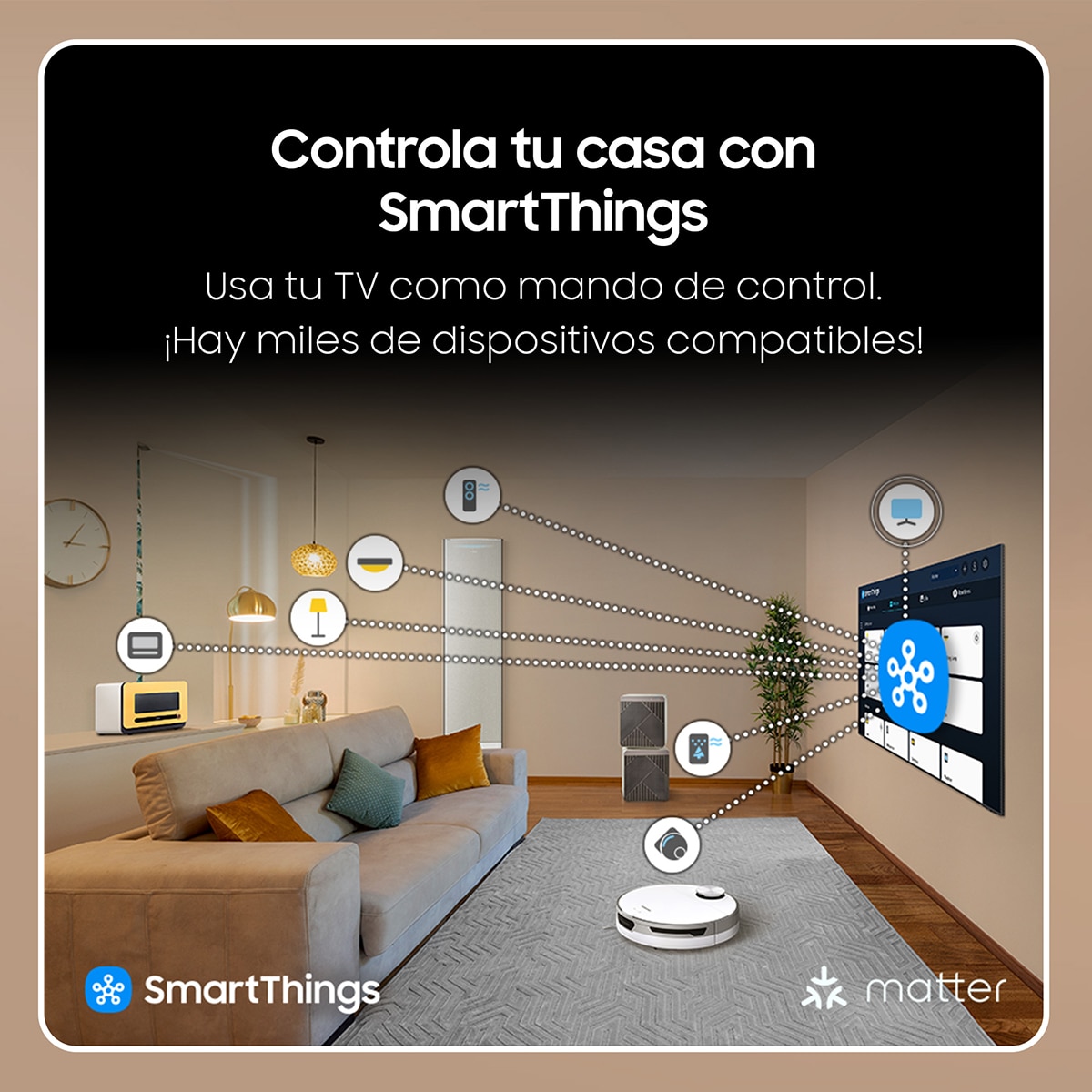 TV QLED 125 cm (50") Samsung The Serif TQ50LS01DB UHD 4K Display Mate, Smart TV Verde Bosque-7