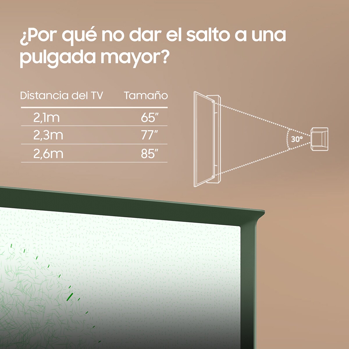 TV QLED 125 cm (50") Samsung The Serif TQ50LS01DB UHD 4K Display Mate, Smart TV Verde Bosque-9