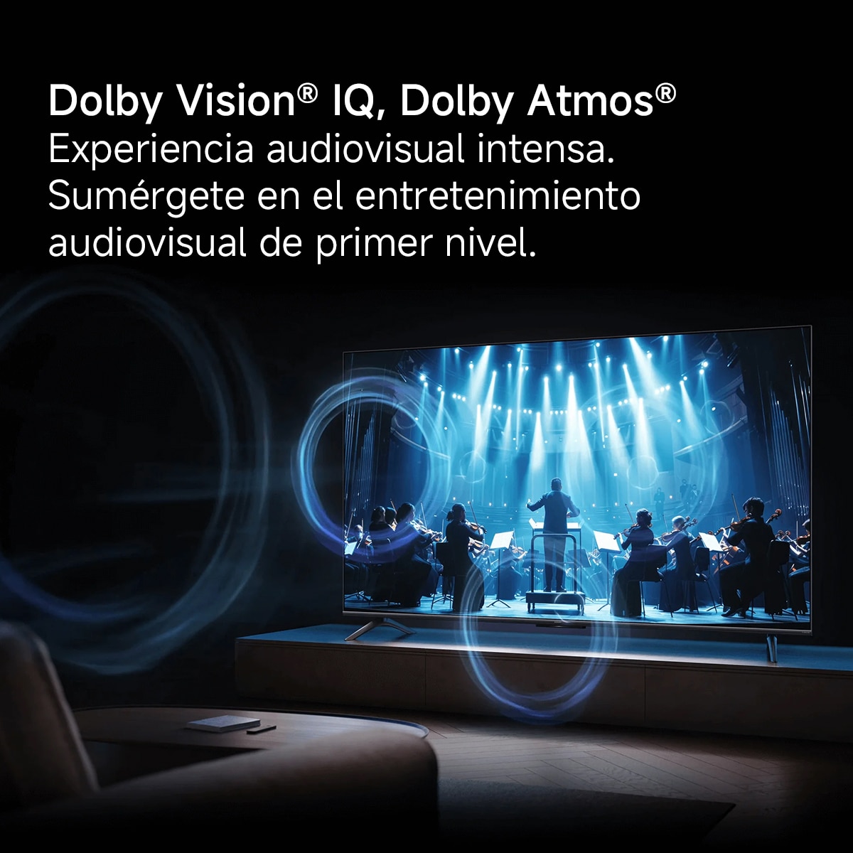 TV MiniLED 139 cm (55") Xiaomi S Mini 2025 UHD 4K QD-MiniLED con Google TV Dolby Atmos Dolby Vision IQ Gris-6
