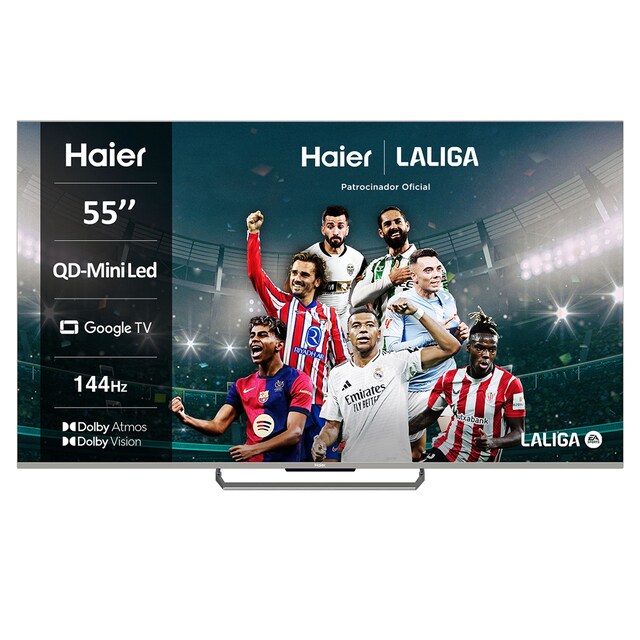 Imagen 0 de TV MiniLED 139 cm (55") Haier H55M90EUX 4K UHD, Smart Google TV, Dolby Vision