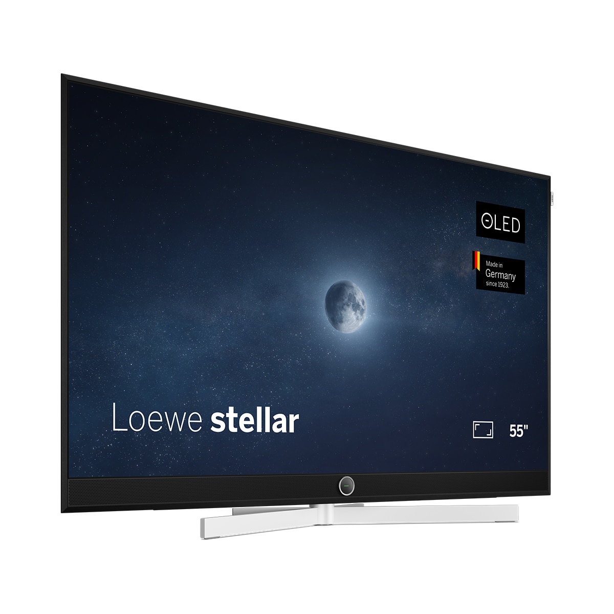 TV OLED 139 cm (55'') Loewe stellar 55 UHD 4K, HDR, Wi-Fi y Smart TV con barra de sonido de 80W Aluminio  negro / lava-2