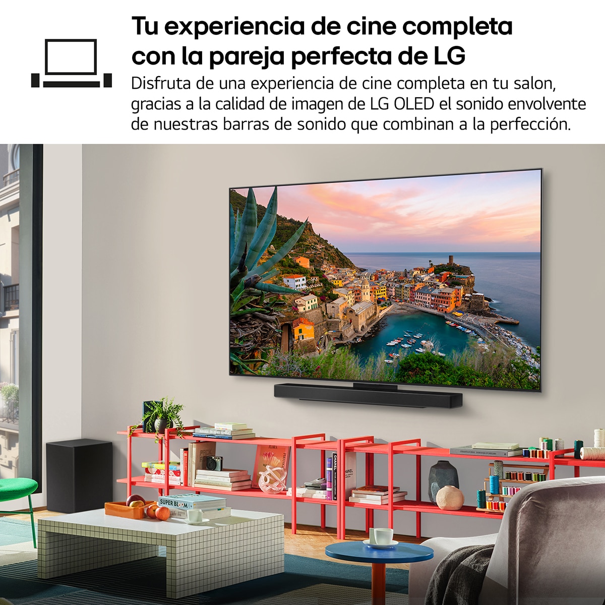 TV OLED AI B5 139cm (55") LG OLED55B56LA, Smart TV 4K Marrón oscuro-13