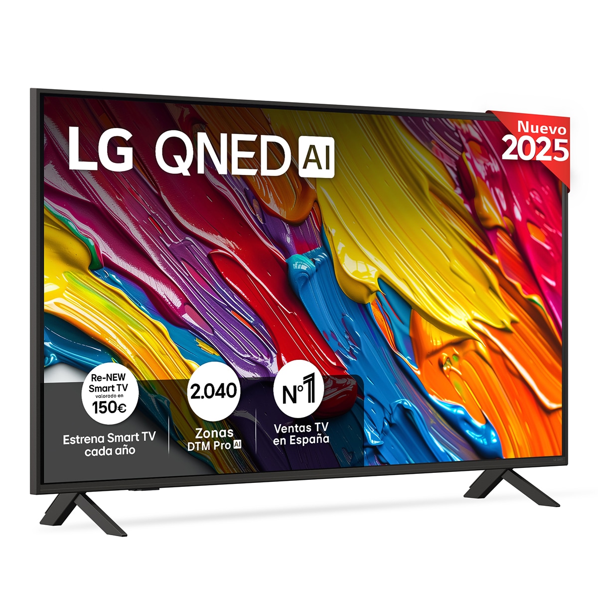 TV QNED AI 126cm (50") LG 50QNED84A6C, 4K Smart TV Negro-1