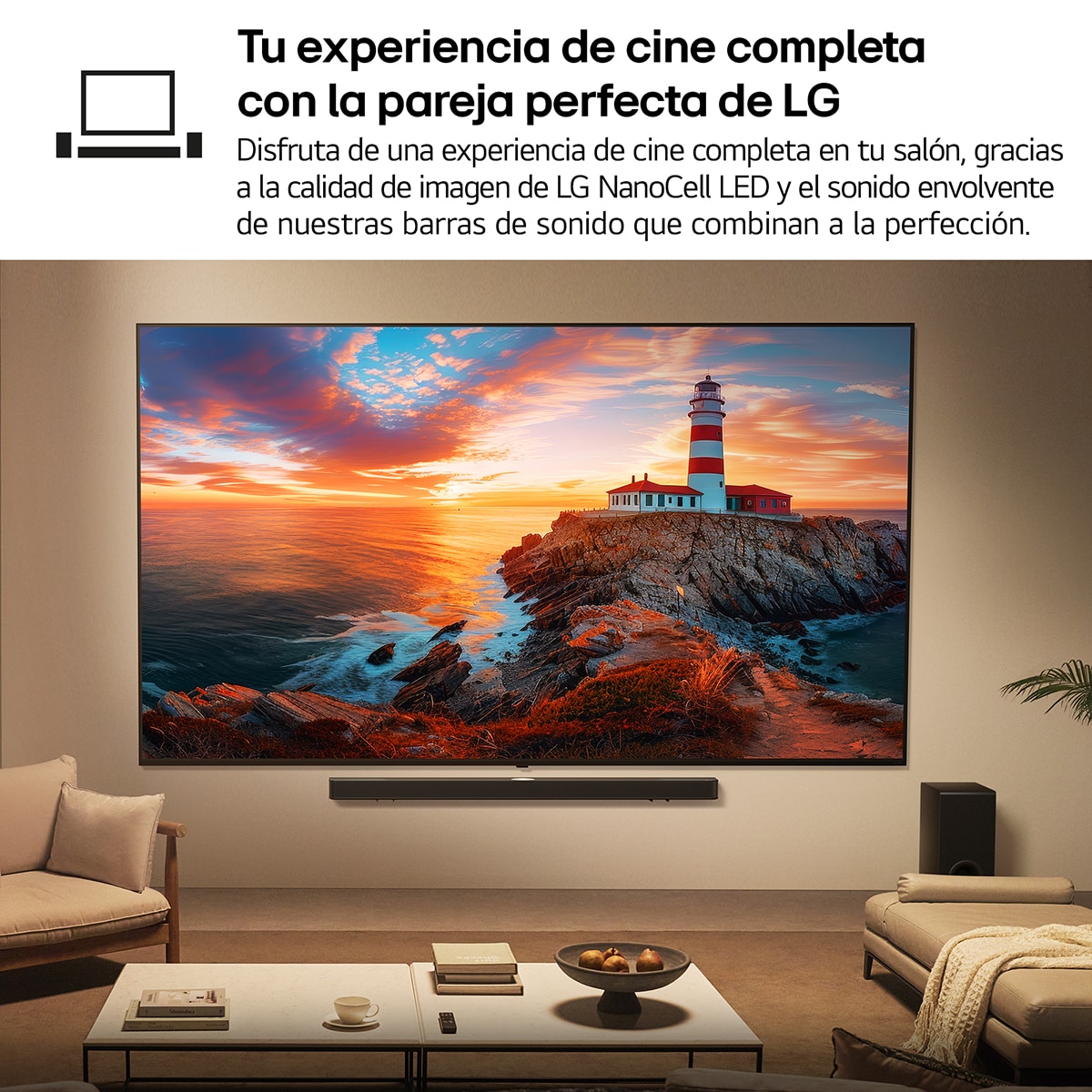 TV LED NanoCell AI 139cm (55") LG 55NANO81A6A, 4K Smart TV Negro-14