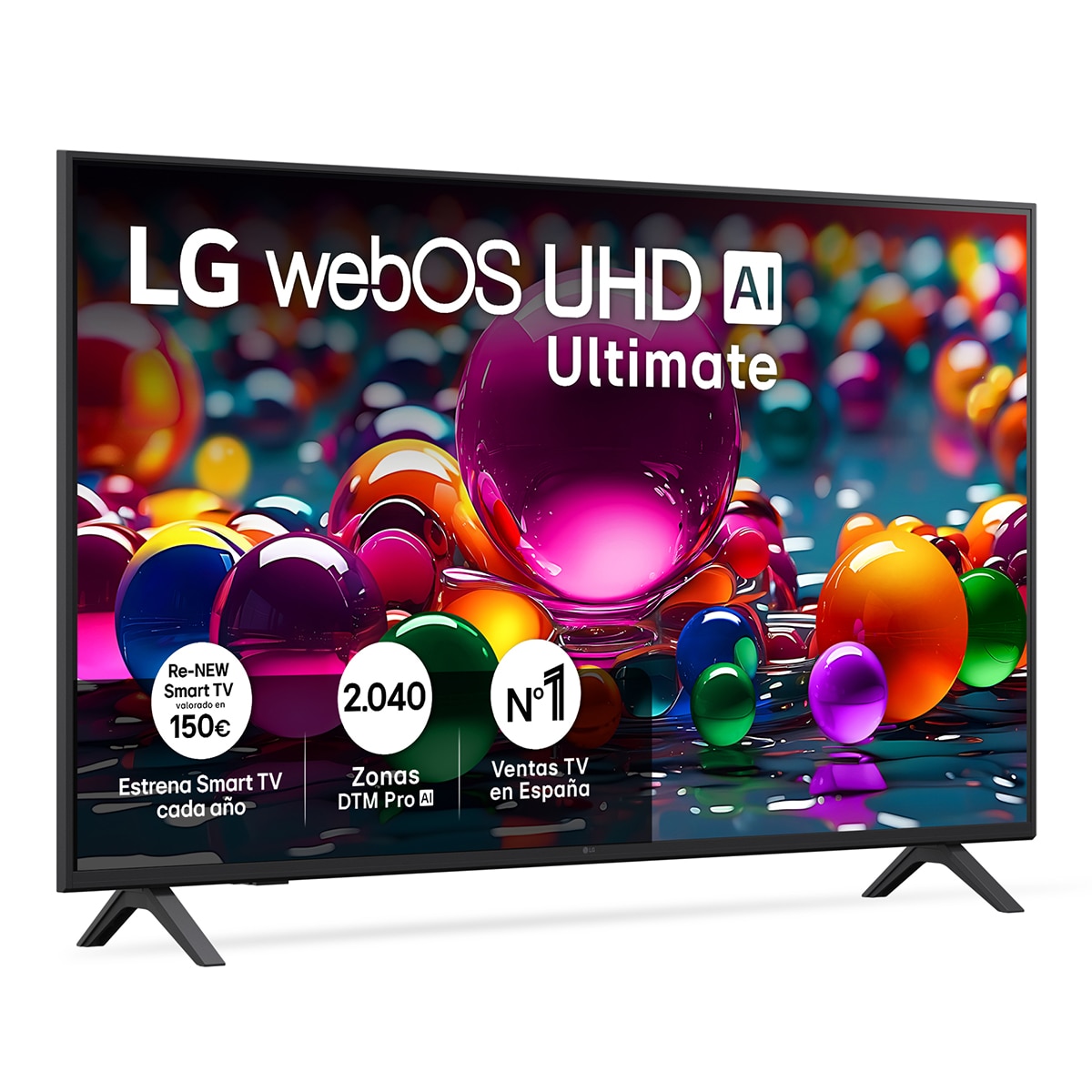 Imagen 0 de TV LED 126cm (50") LG UHD Ultimate AI 50UA75006LA, 4K Smart TV