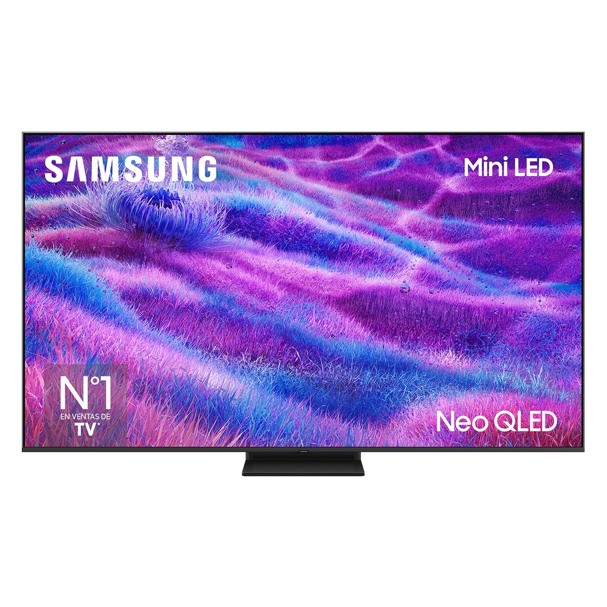 TV Neo QLED MiniLED 139cm (55") Samsung TQ55QN80FAUXXC 4K MiniLED Vision AI Smart TV Plata-1