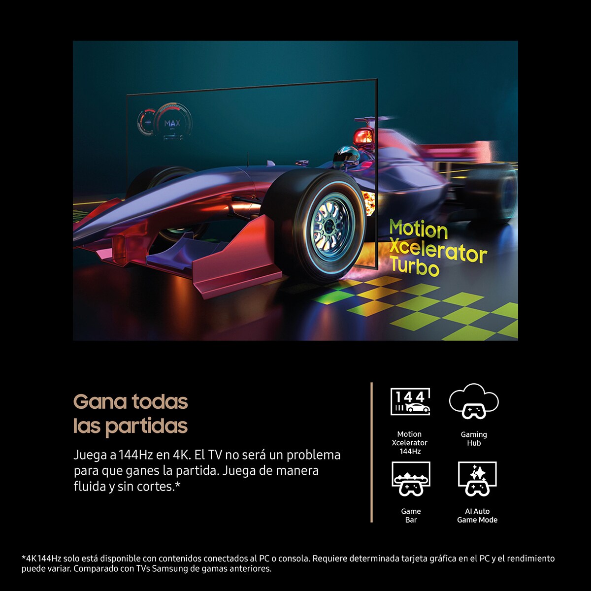 TV Neo QLED MiniLED 139cm (55") Samsung TQ55QN80FAUXXC 4K MiniLED Vision AI Smart TV Plata-6