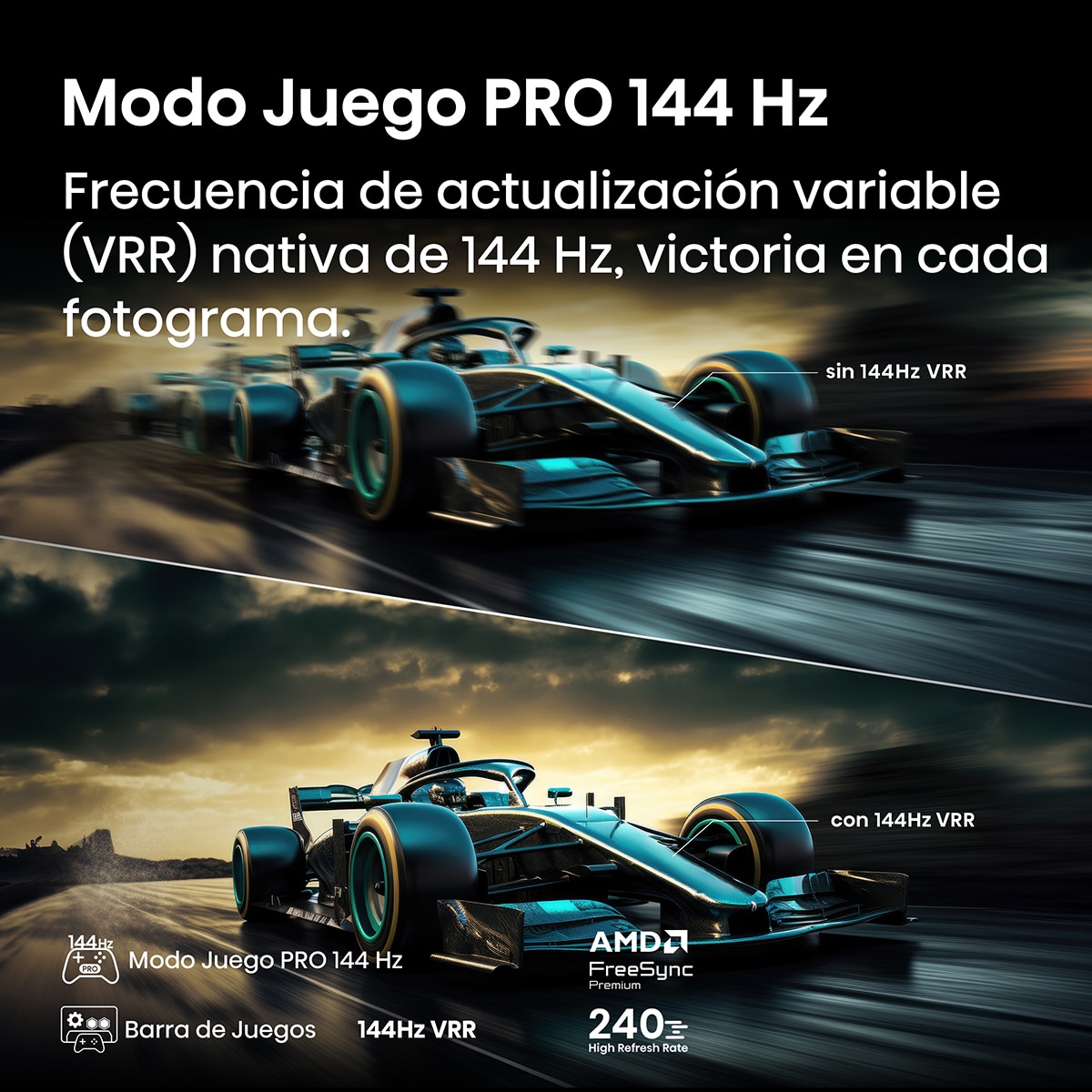 TV MiniLED 139 cm (55") Hisense 55E8Q, UHD 4K, Smart TV Gris carbón-6