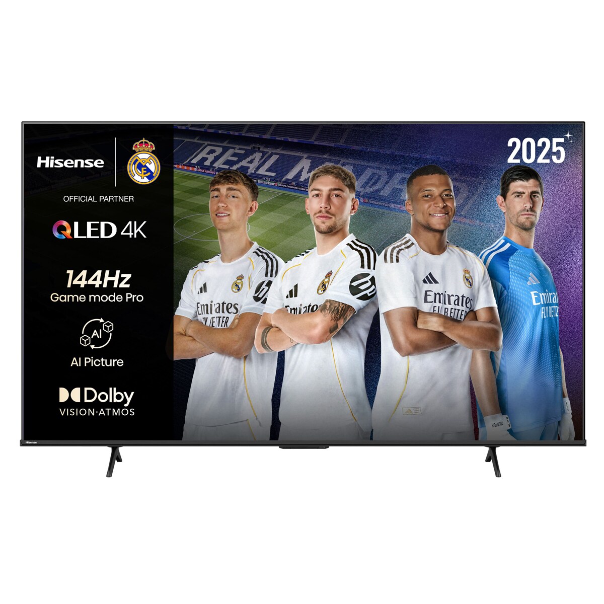 TV QLED 139 cm (55") Hisense 55E7Q Pro, UHD 4K, Smart TV Gris carbón-1