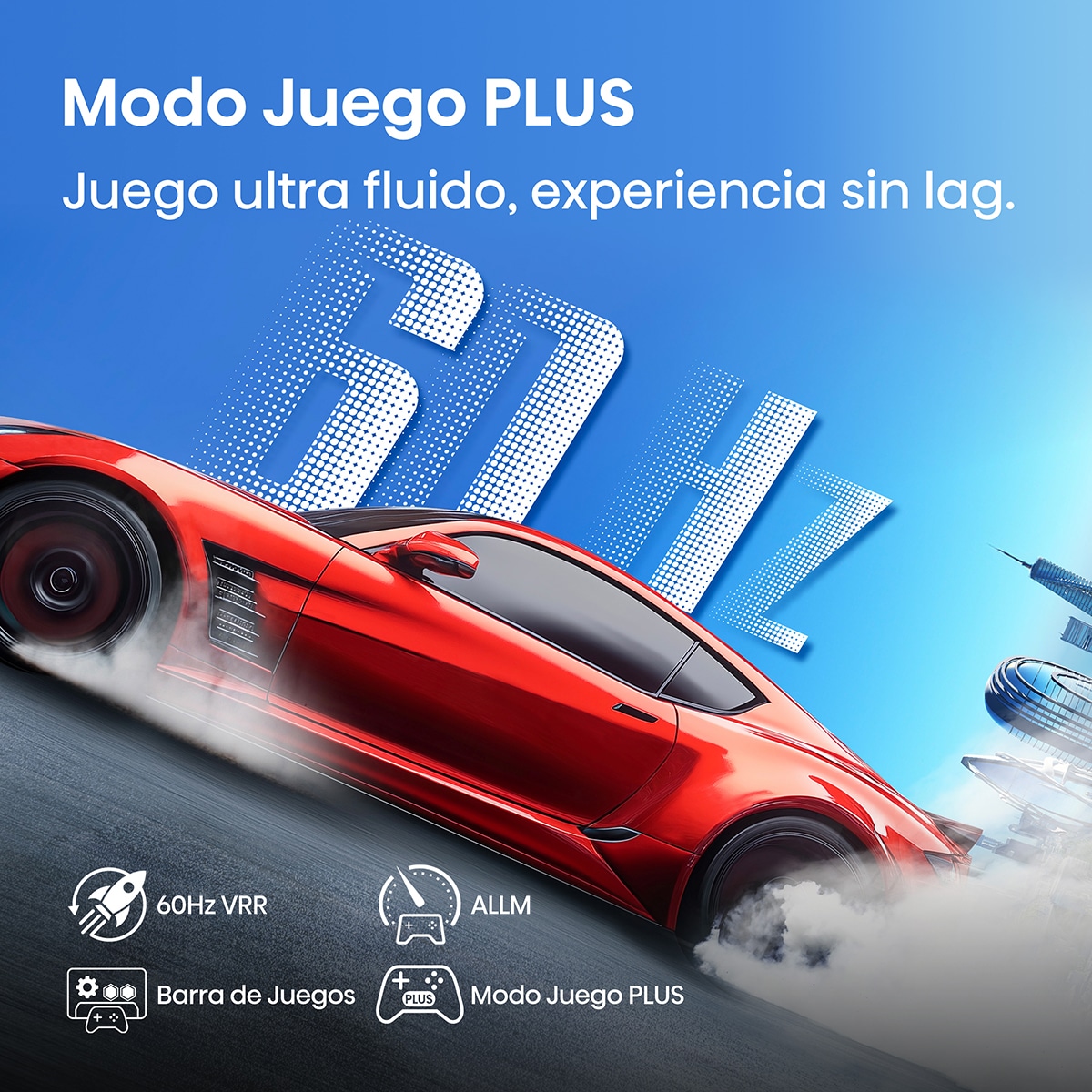 TV QLED 139 cm (55") Hisense 55A7Q, UHD 4K, Smart TV Negro-8