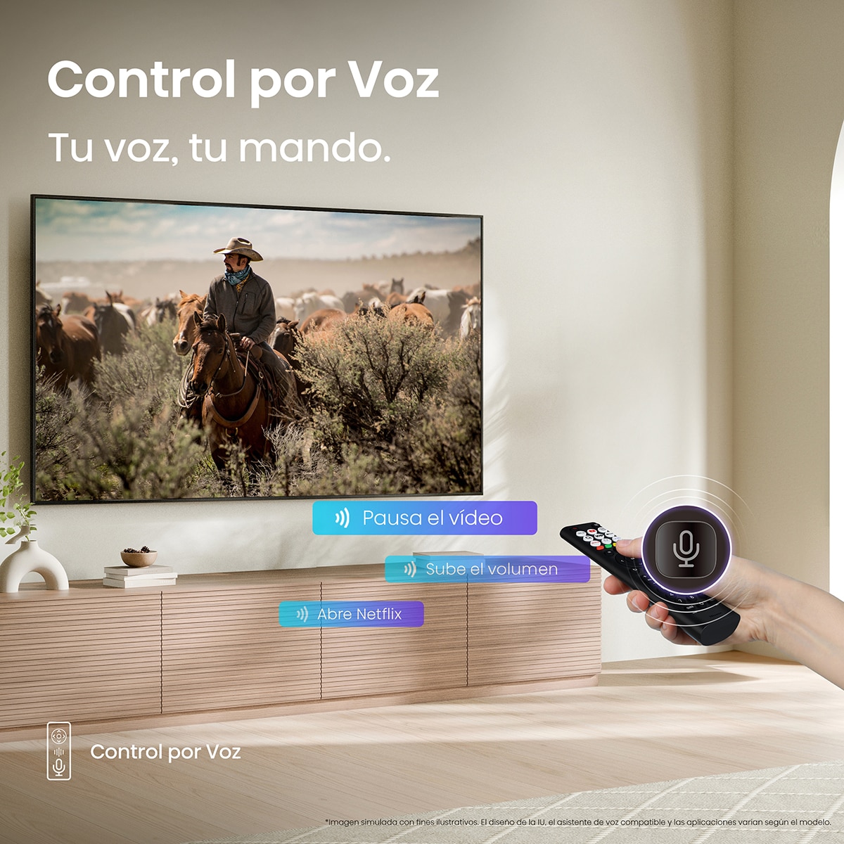 TV LED 139 cm (55") Hisense 55A6Q, UHD 4K, Smart TV Negro-9