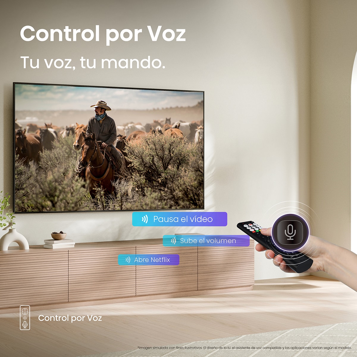 TV LED 139 cm (55") Hisense 55A6Q, UHD 4K, Smart TV Negro-9