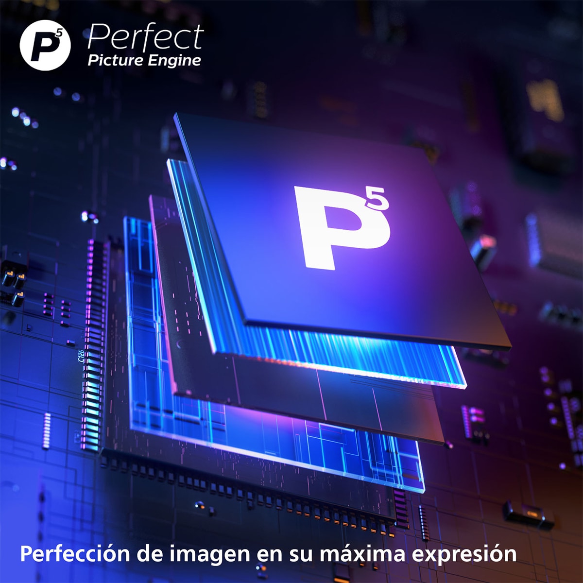 TV QLED 139 cm (55") Philips Ambilight 55PUS9010/12 UHD 4K, Dolby Vision y Dolby Atmos, Titan OS, Smart TV Carbón-6