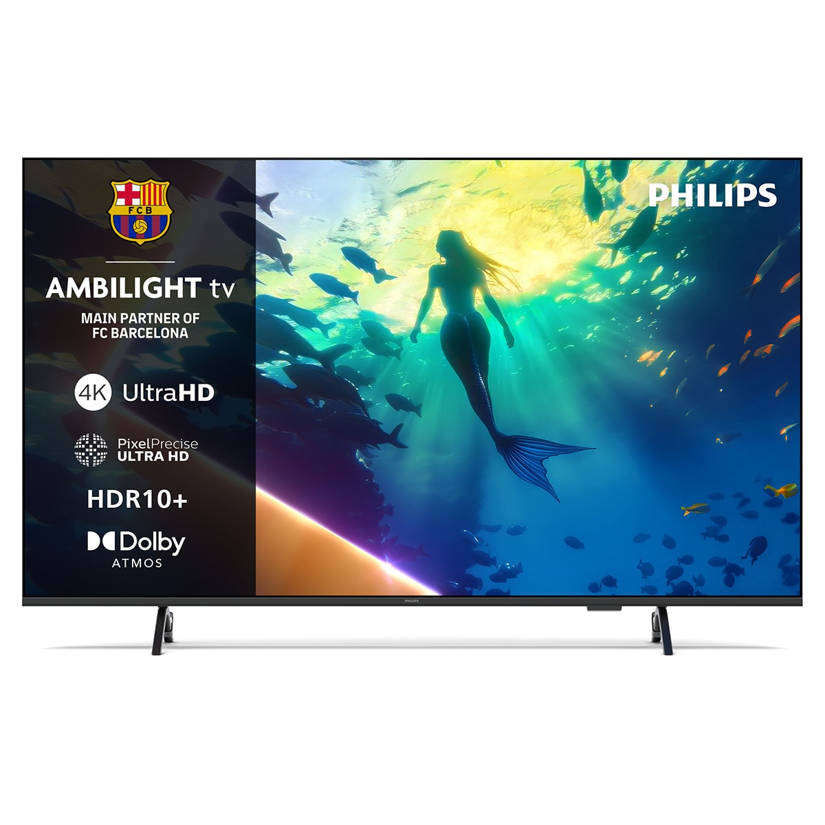 Imagen 0 de TV LED 139 cm (55") Philips Ambilight 55PUS8010/12 UHD 4K, Dolby Atmos, Titan OS, Smart TV