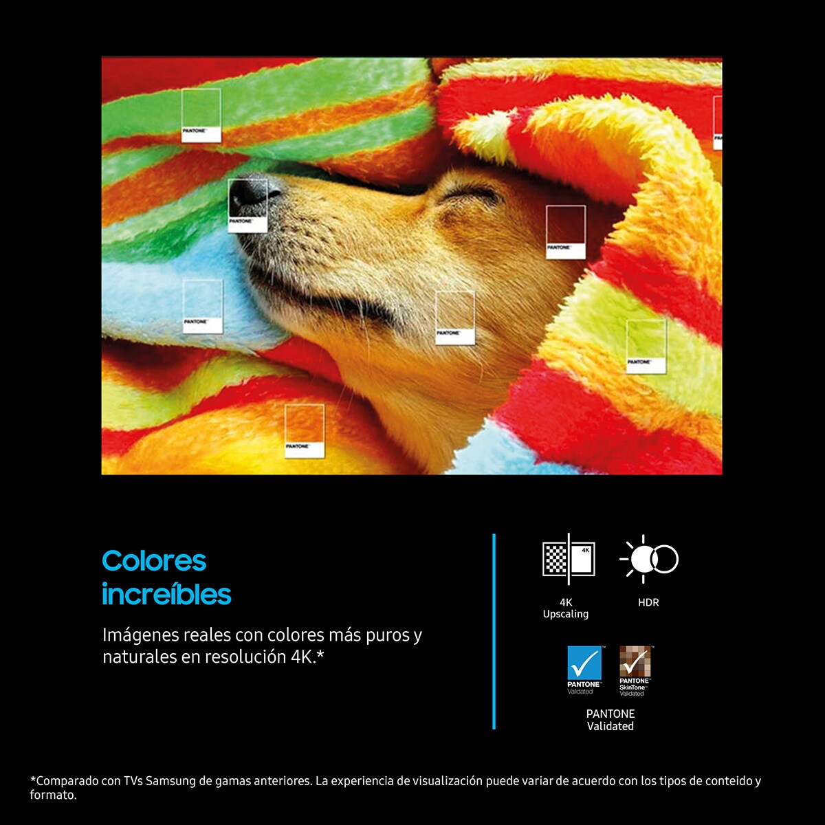 TV LED 139cm (55") Samsung Crystal TU55U8075FUXXC 4K Display Mate Smart TV Negro-3