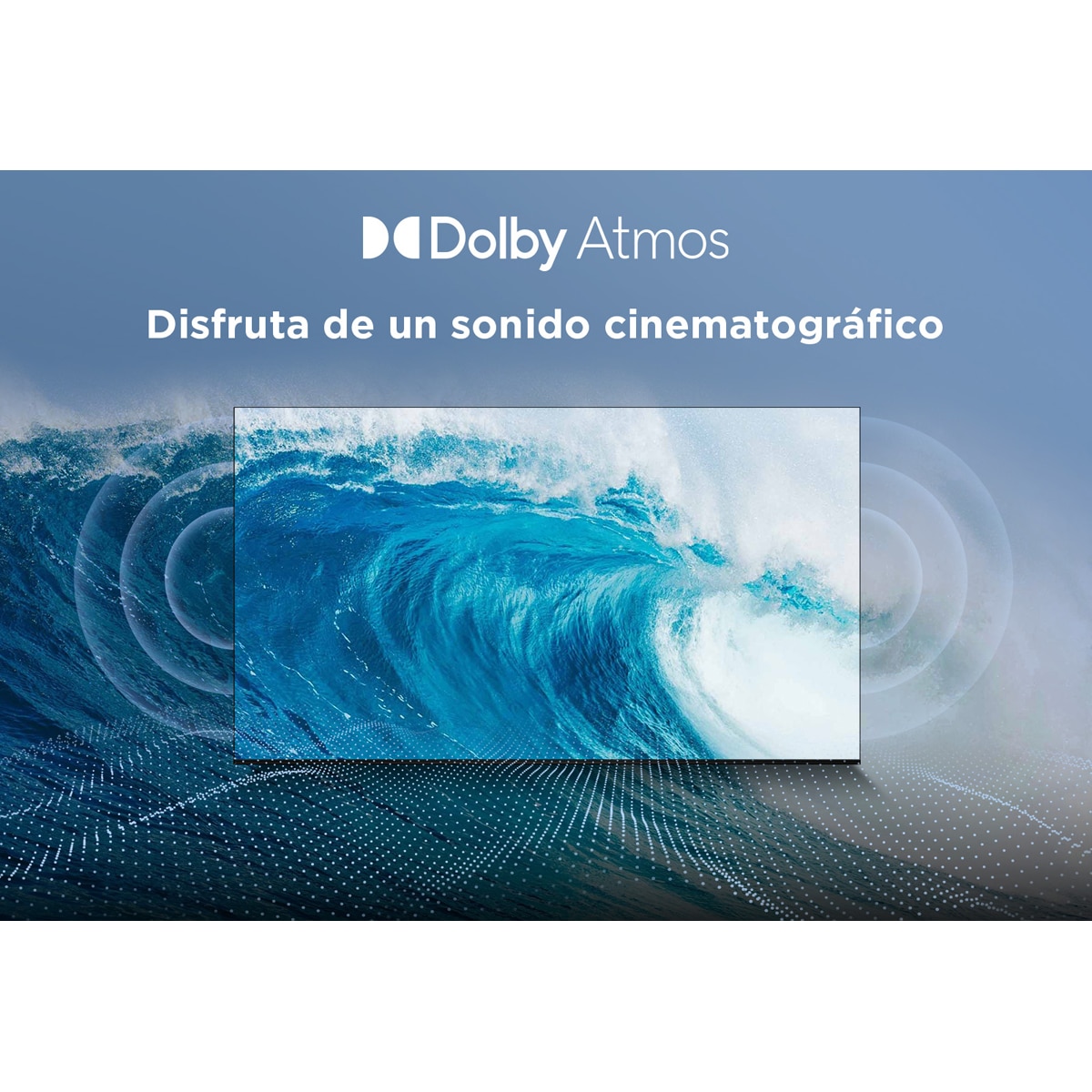 TV QLED 127 cm (50") TCL 50P7K, 4K HDR TV, Smart TV Powered by Google TV, compatible con Asistentes de voz Titanio-4