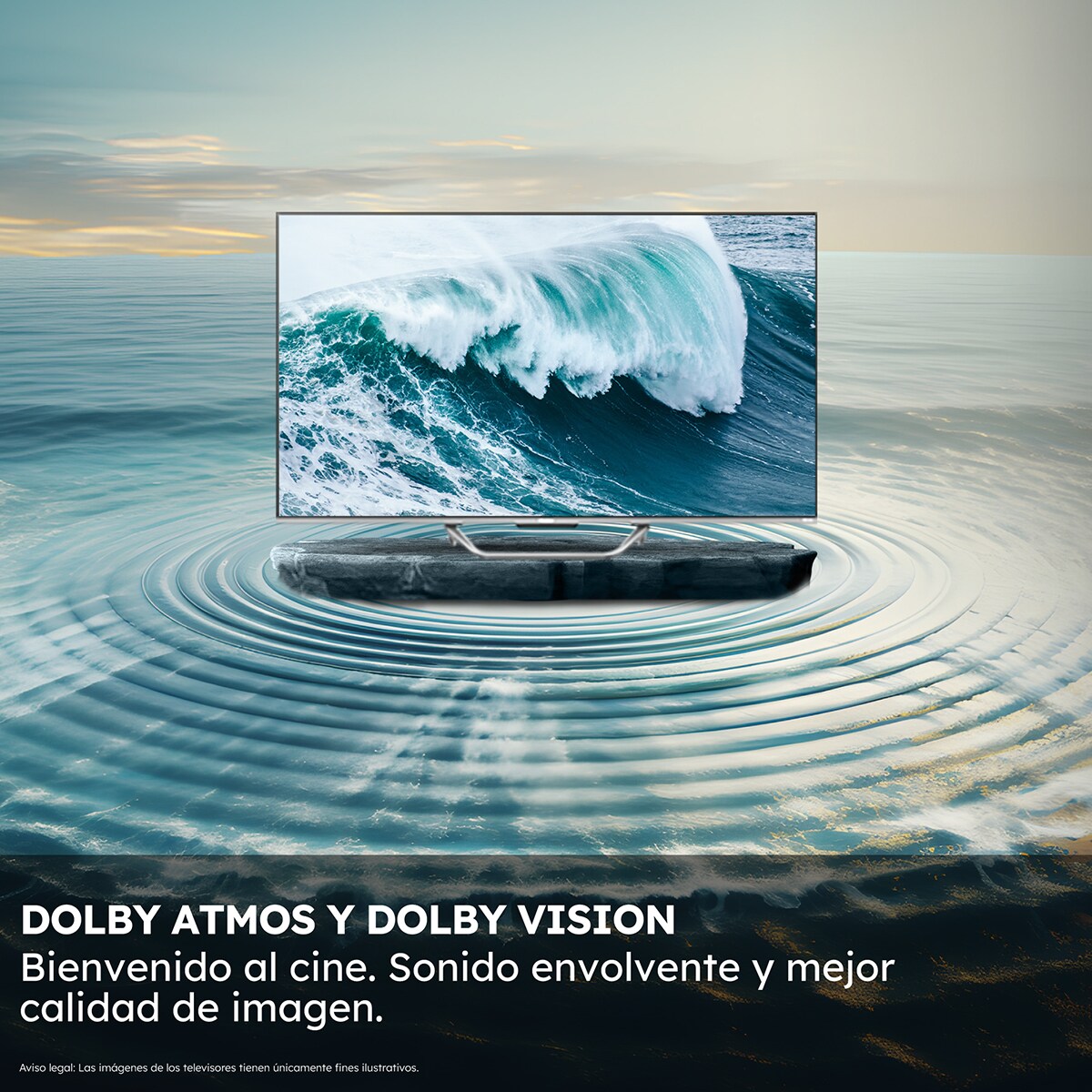 TV QLED 139 cm (55") Haier H55Q80FUX UHD 4K, Peana central, Smart Google TV, HDR10+, Dolby Atmos & Vision, Gaming 120Hz Silver-10