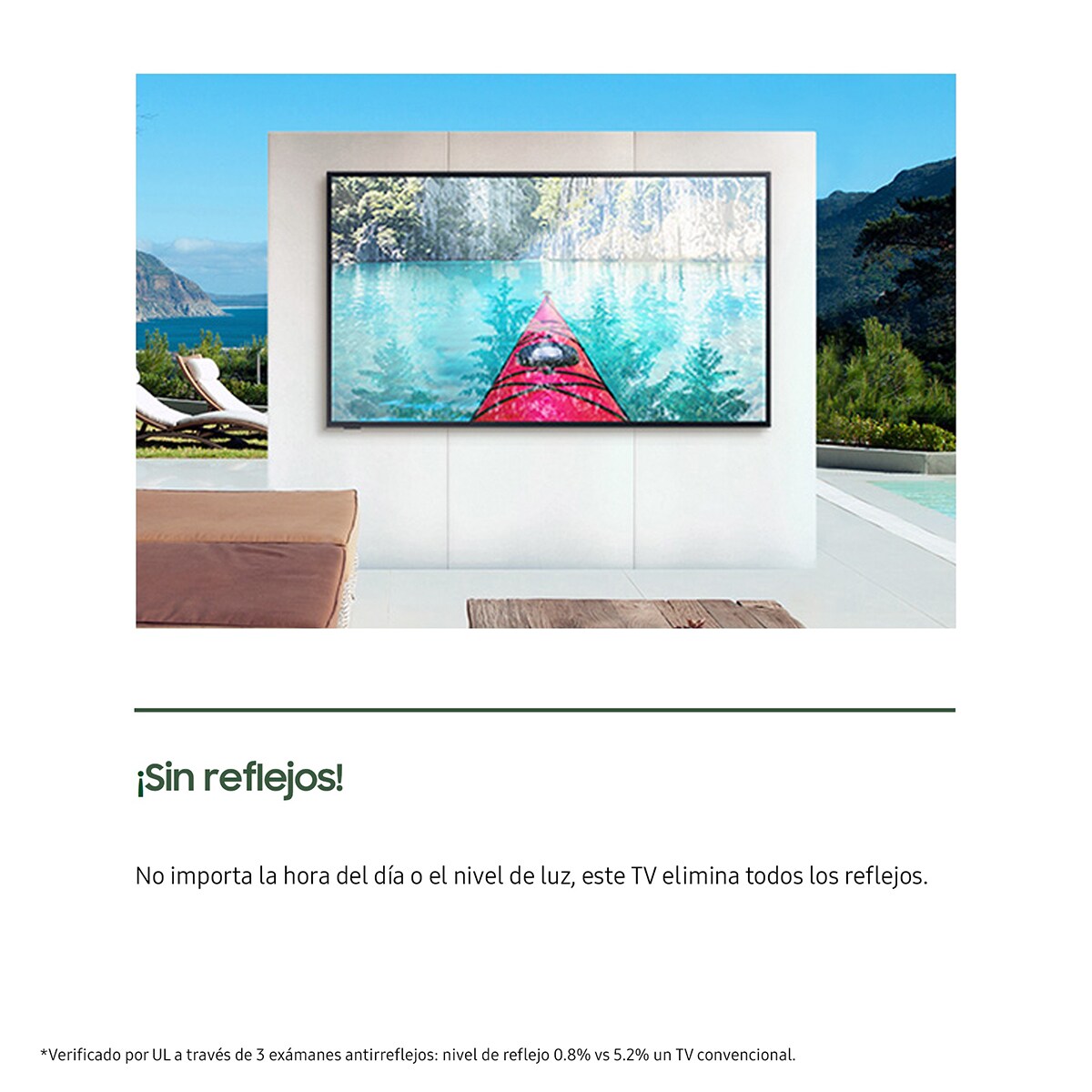 TV Neo QLED 139cm (55") Samsung The Terrace TQ55LST7DATXXC, 4K Smart TV, para colgar en pared Negro-5