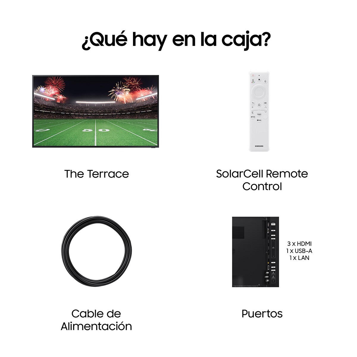 TV Neo QLED 139cm (55") Samsung The Terrace TQ55LST7DATXXC, 4K Smart TV, para colgar en pared Negro-8