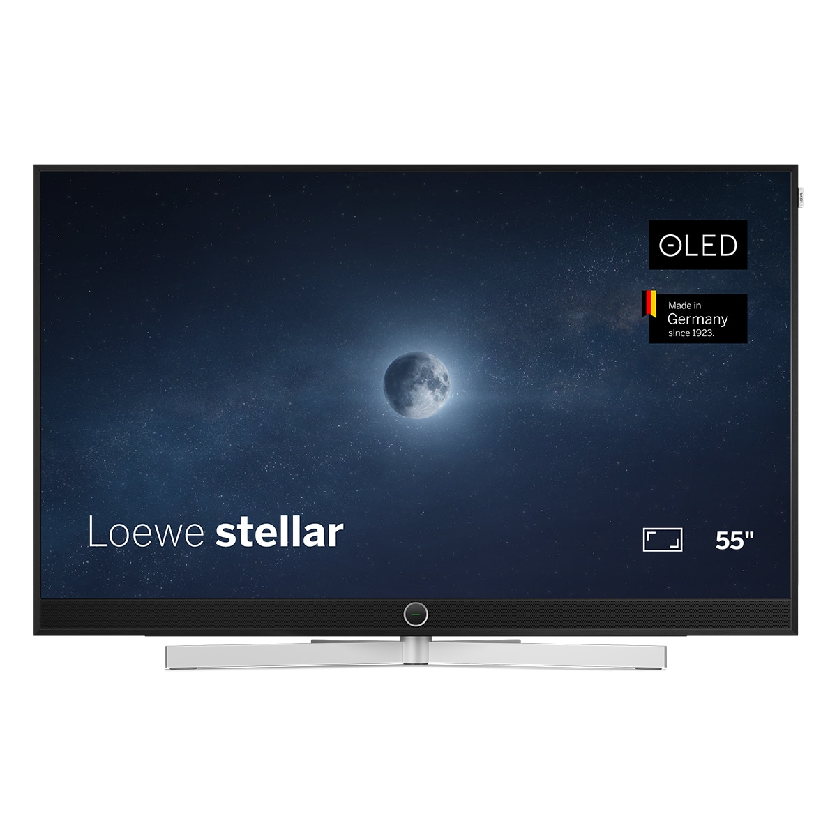 Imagem 0 de TV OLED 139 cm (55'') Loewe Stellar 55, UHD 4K, HDR, Wi?Fi e Smart TV com Barra de Som de 80 W e DR+