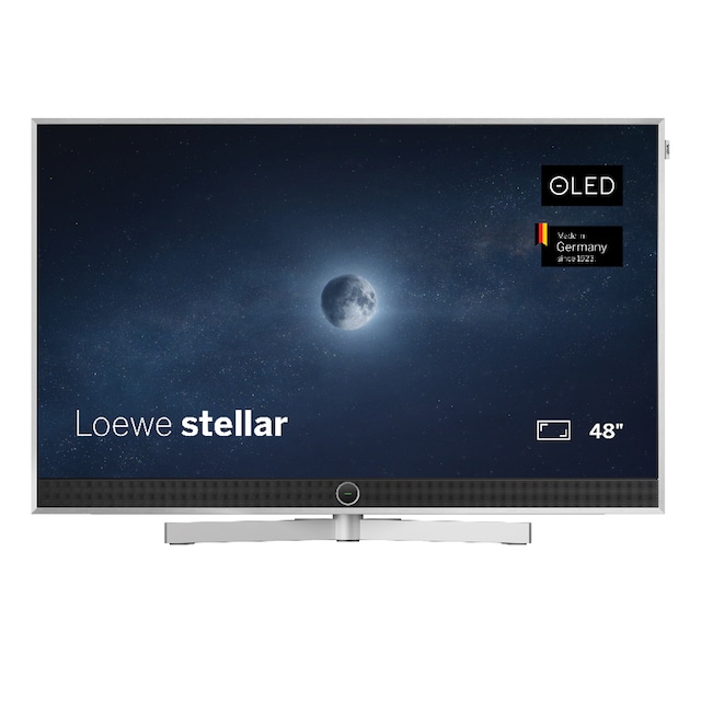 Imagen 0 de TV OLED 121 cm (48'') Loewe stellar 48 UHD 4K, HDR, Wi-Fi y Smart TV con barra sonido 80W y DR+
