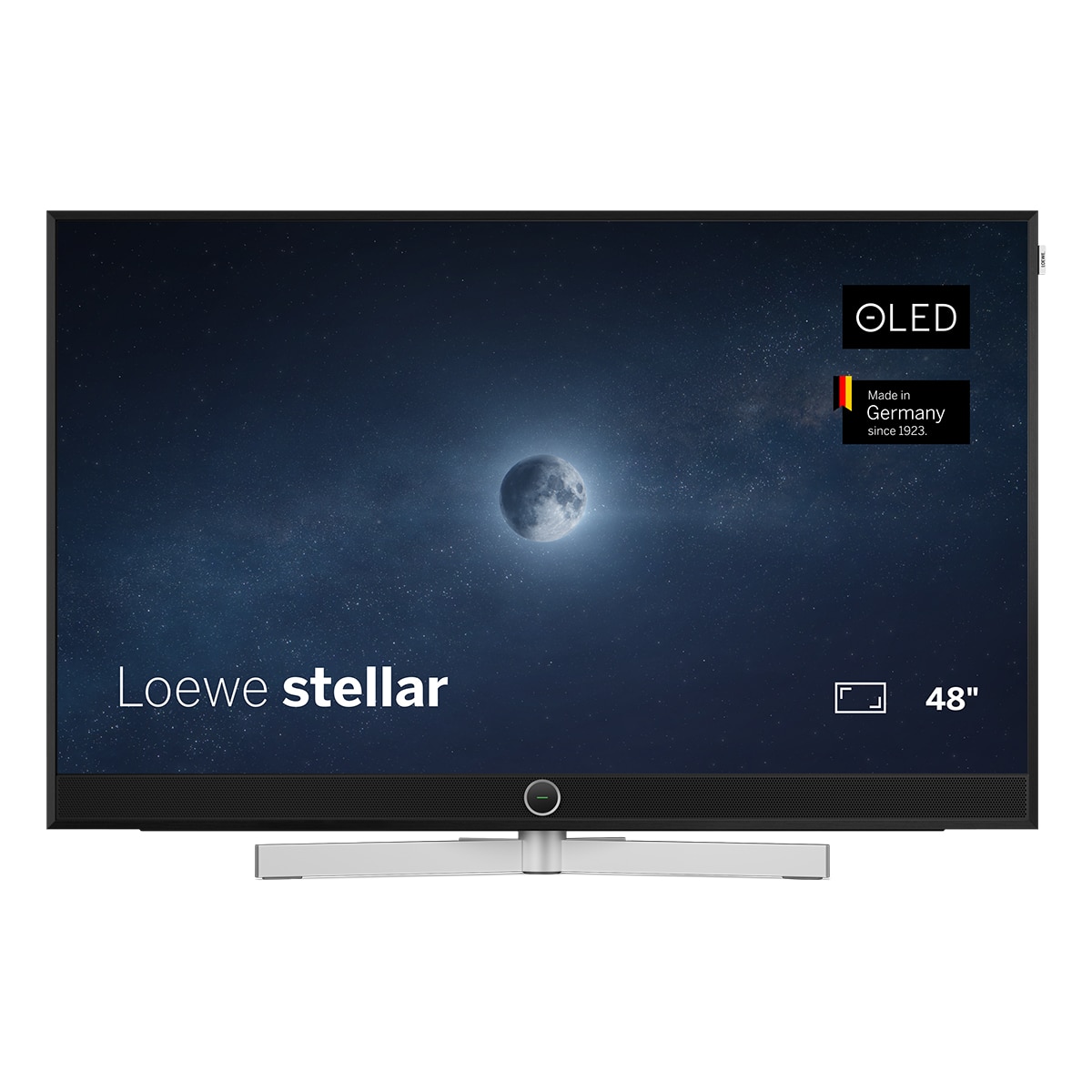 Imagem 0 de TV OLED 121 cm (48'') Loewe Stellar 48 UHD 4K, HDR, Wi?Fi e Smart TV com Barra de Som de 80 W e DR+