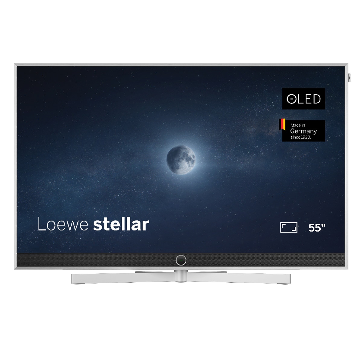 Imagem 0 de TV OLED 139 cm (55'') Loewe Stellar 55 UHD 4K, HDR, Wi?Fi e Smart TV com Barra de Som de 80 W e DR+