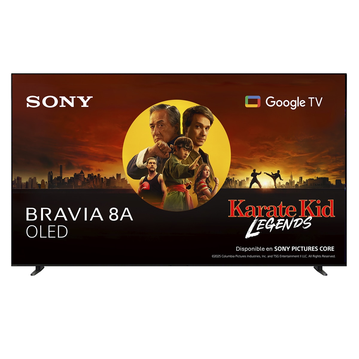 Imagen 0 de TV 55" Sony BRAVIA 8A K55XR8AB OLED, 4K HDR, 120Hz, Google TV, Smart TV, Funciones para PS5, IMAX Enhanced, Dolby Vision Atmos, Chromecast