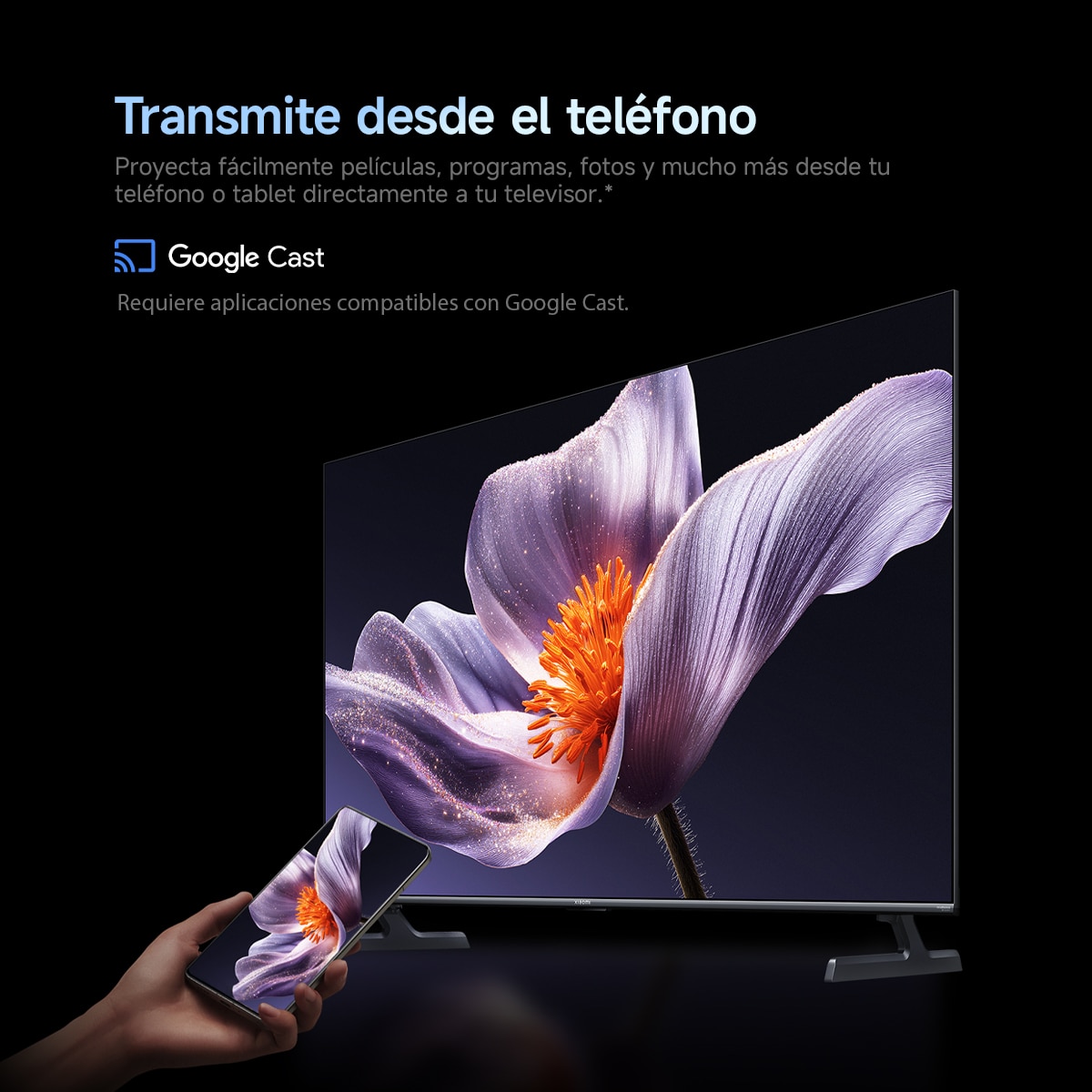 TV Mini LED 138 cm (55") Xiaomi S Pro 2026 UHD 4K QD-Mini LED con Google TV, Dolby Atmos, Harman AudioEFX Dolby Vision Gris-8