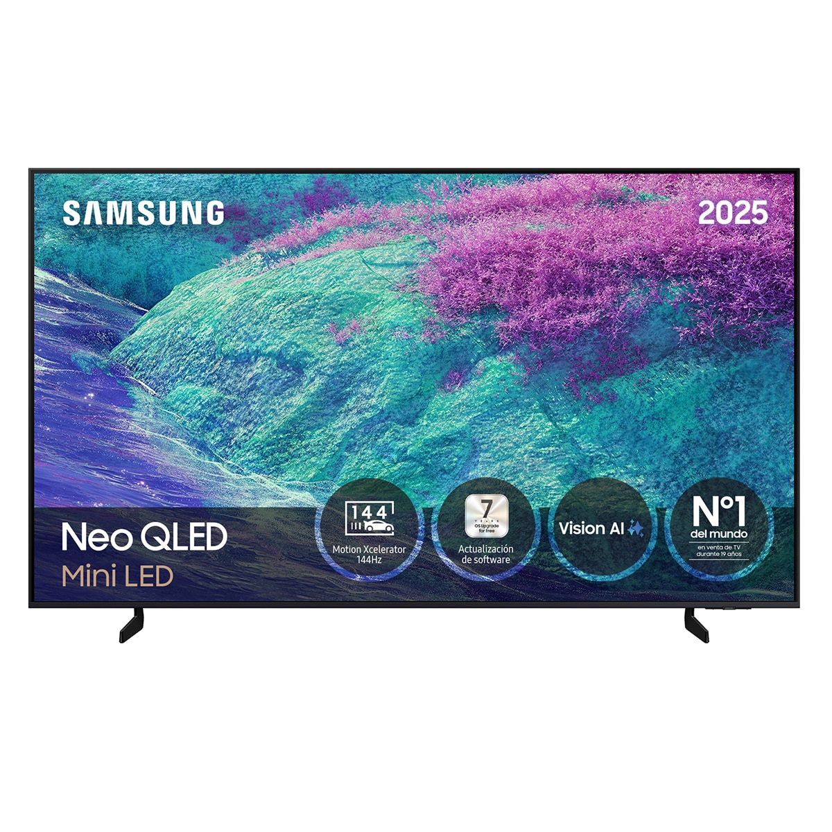 Imagen 0 de TV Neo QLED Mini LED 138cm (55") Samsung QN1EF, UHD 4K, AI Upscaling Pro con Inteligencia Artificial, Smart TV