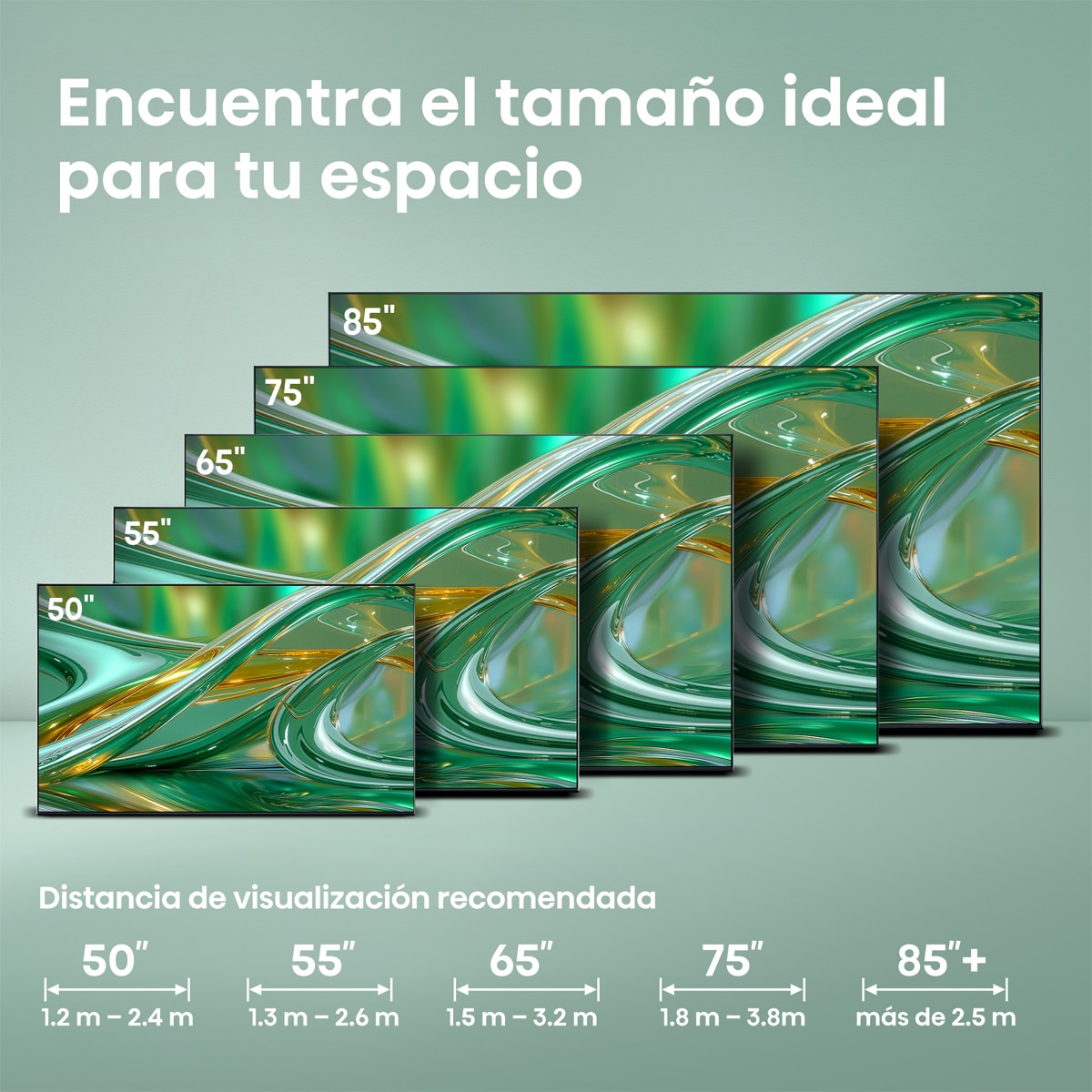 TV Mini LED 55"(139 cm) Hisense 55E8S UHD 4K Smart TV con IA Gris carbón-13