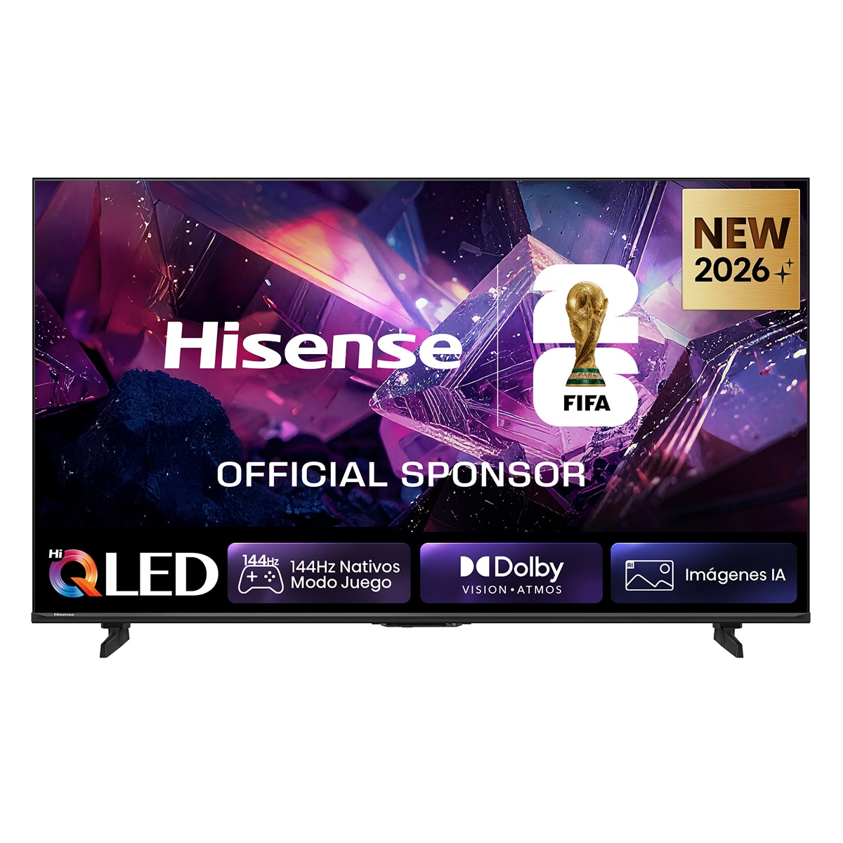Imagen 0 de TV HI-QLED 55" (139 cm) Hisense 55E7S PRO UHD 4K Smart TV con IA