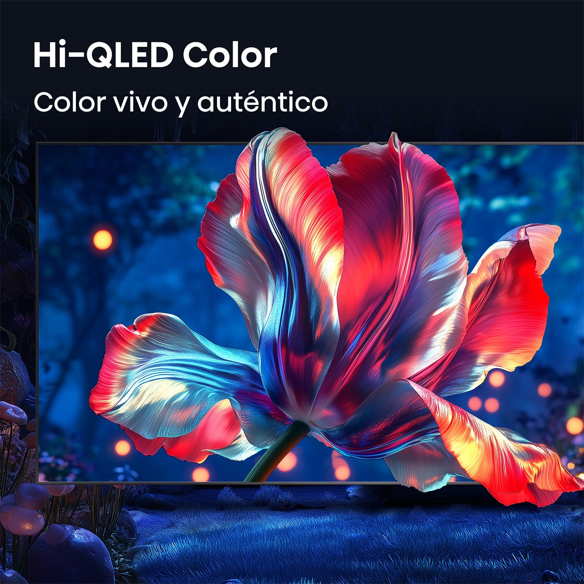 TV HI-QLED 55" (139 cm) Hisense 55E7S PRO UHD 4K Smart TV con IA Gris carbón-5