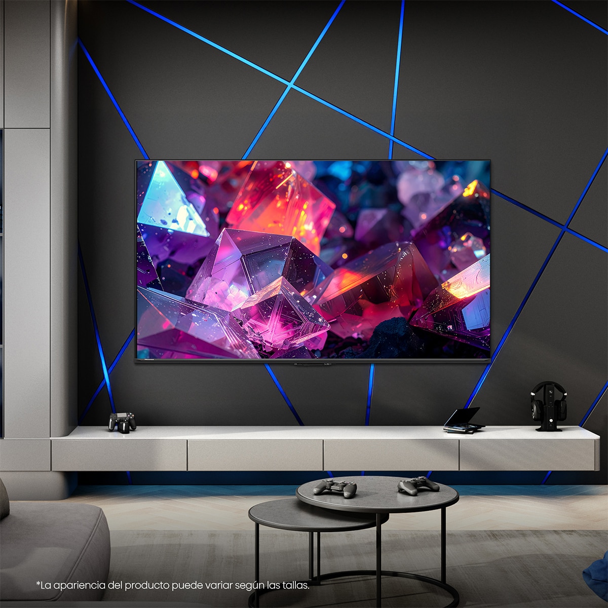 TV HI-QLED 50" (126 cm) Hisense 50E7S PRO UHD 4K Smart TV con IA Gris carbón-13