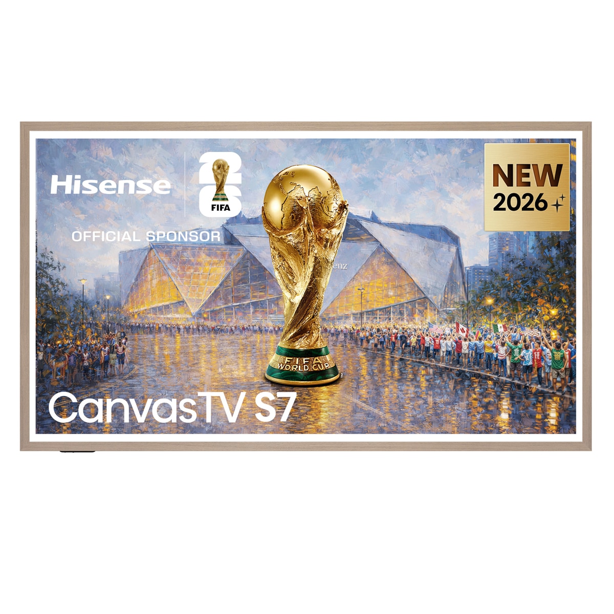 Hisense - TV HI-QLED 55" (139 cm) Hisense 55S7S UHD 4K Smart TV con IA.