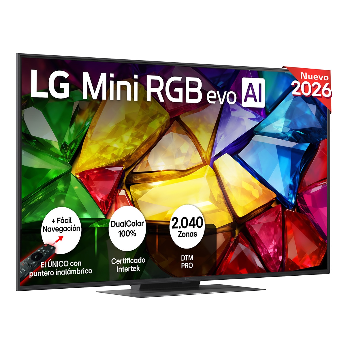 LG - TV RGB Mini LED 139 cm (55") LG 55MRGB88B6B 4K, Smart TV, AI, MRGB88.