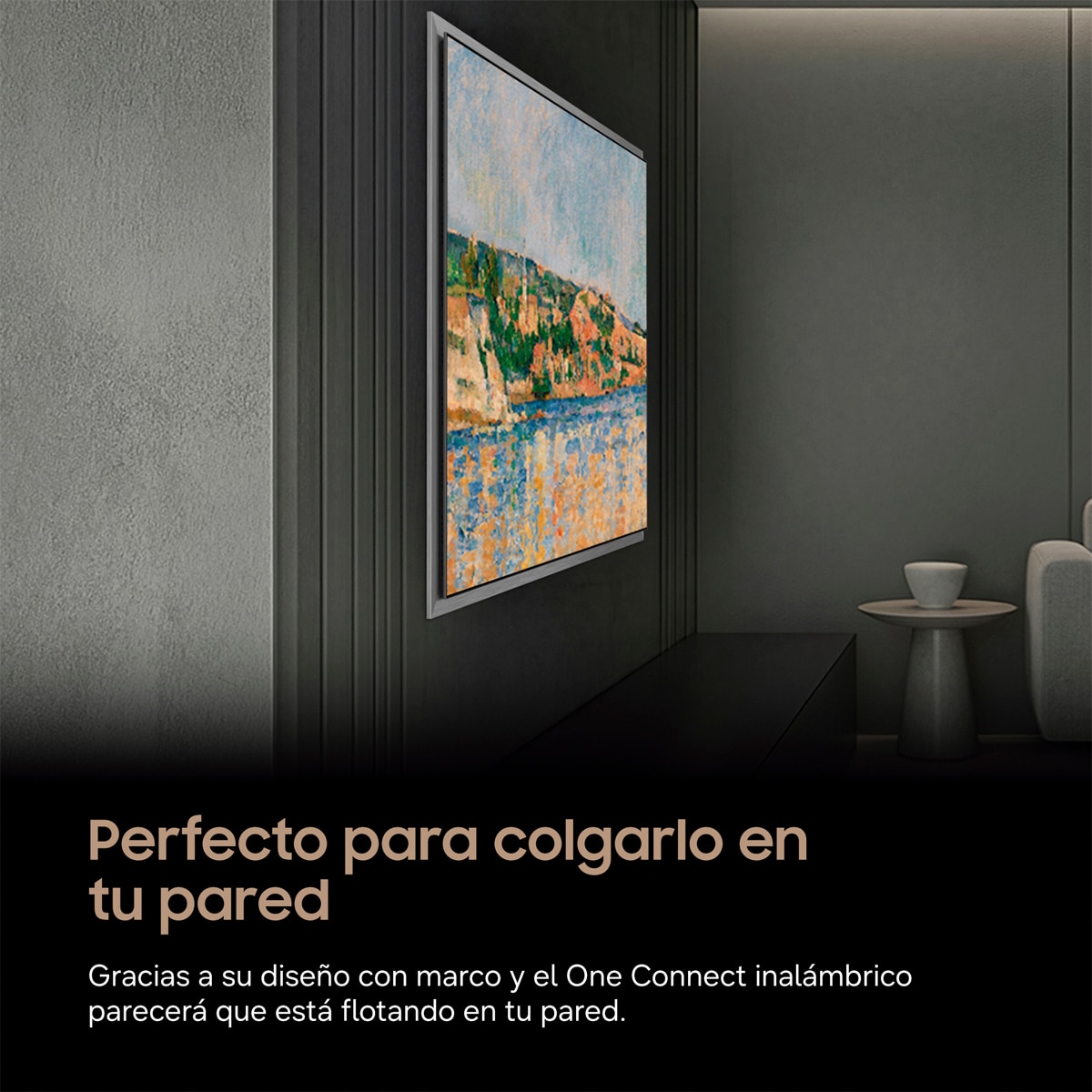 TV OLED 138cm (55") Samsung TQ55S99HATXXC 4K Smart TV SIN reflejos con Vision AI. Modo arte Negro-6