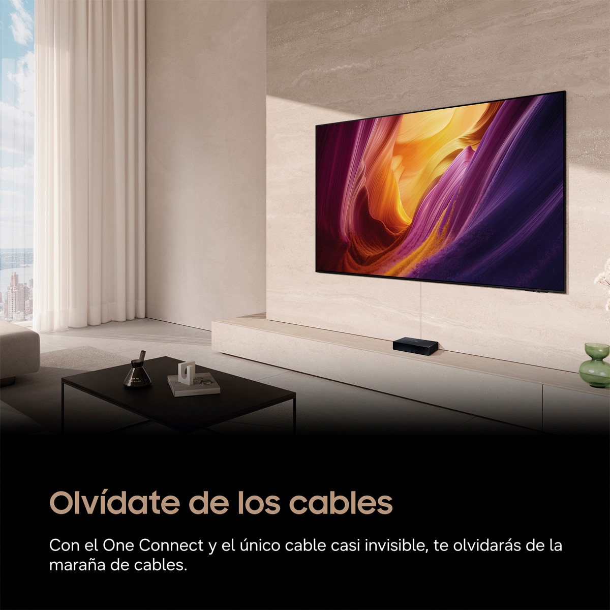 TV OLED 138cm (55") Samsung TQ55S95HFTXXC 4K Smart TV SIN reflejos con Vision AI. 165Hz Ultimate Gaming Pack Negro-6