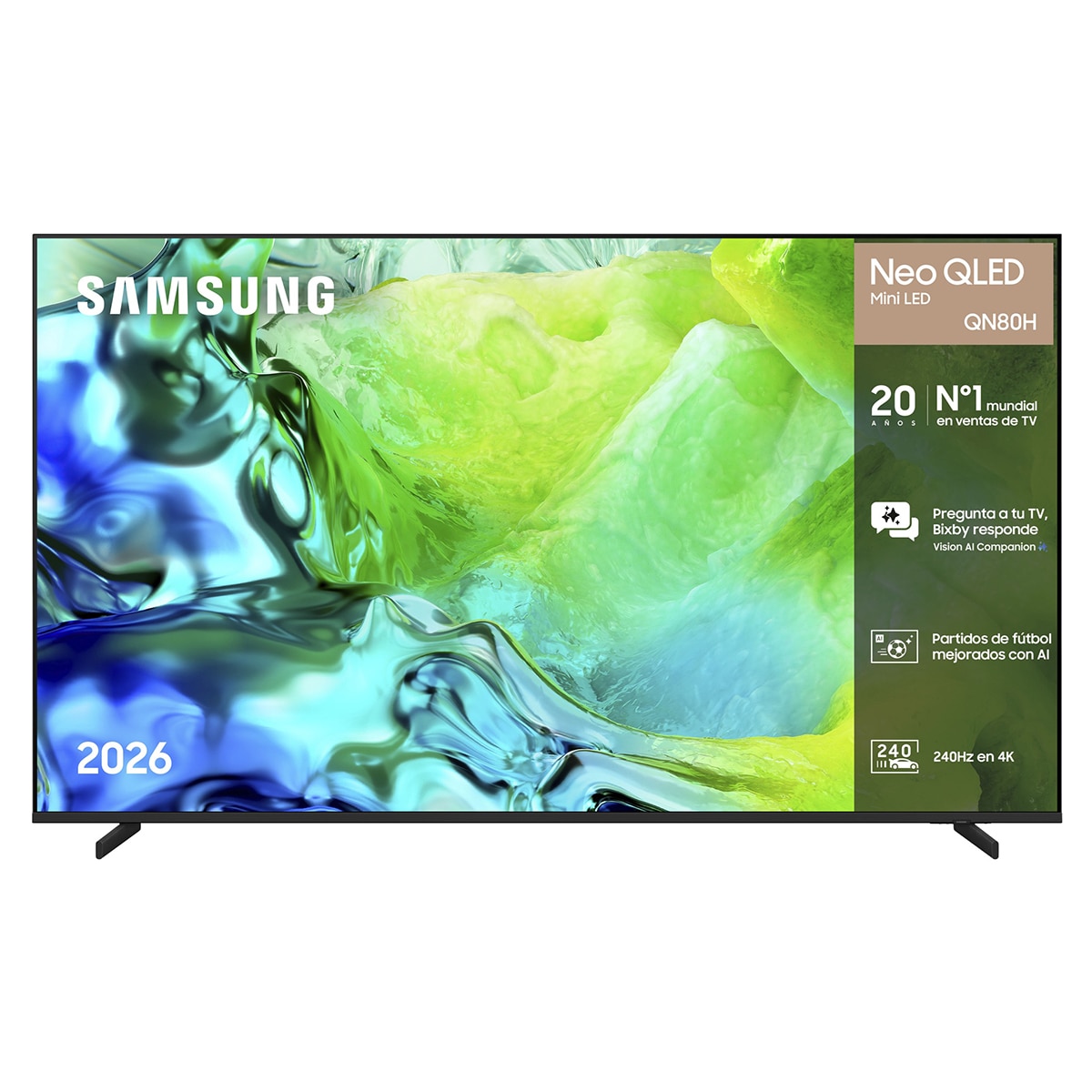 Imagen 0 de TV Neo QLED Mini LED 127cm (50") Samsung TQ50QN80HAUXXC 4K Smart TV con Vision AI Football Mode 144Hz