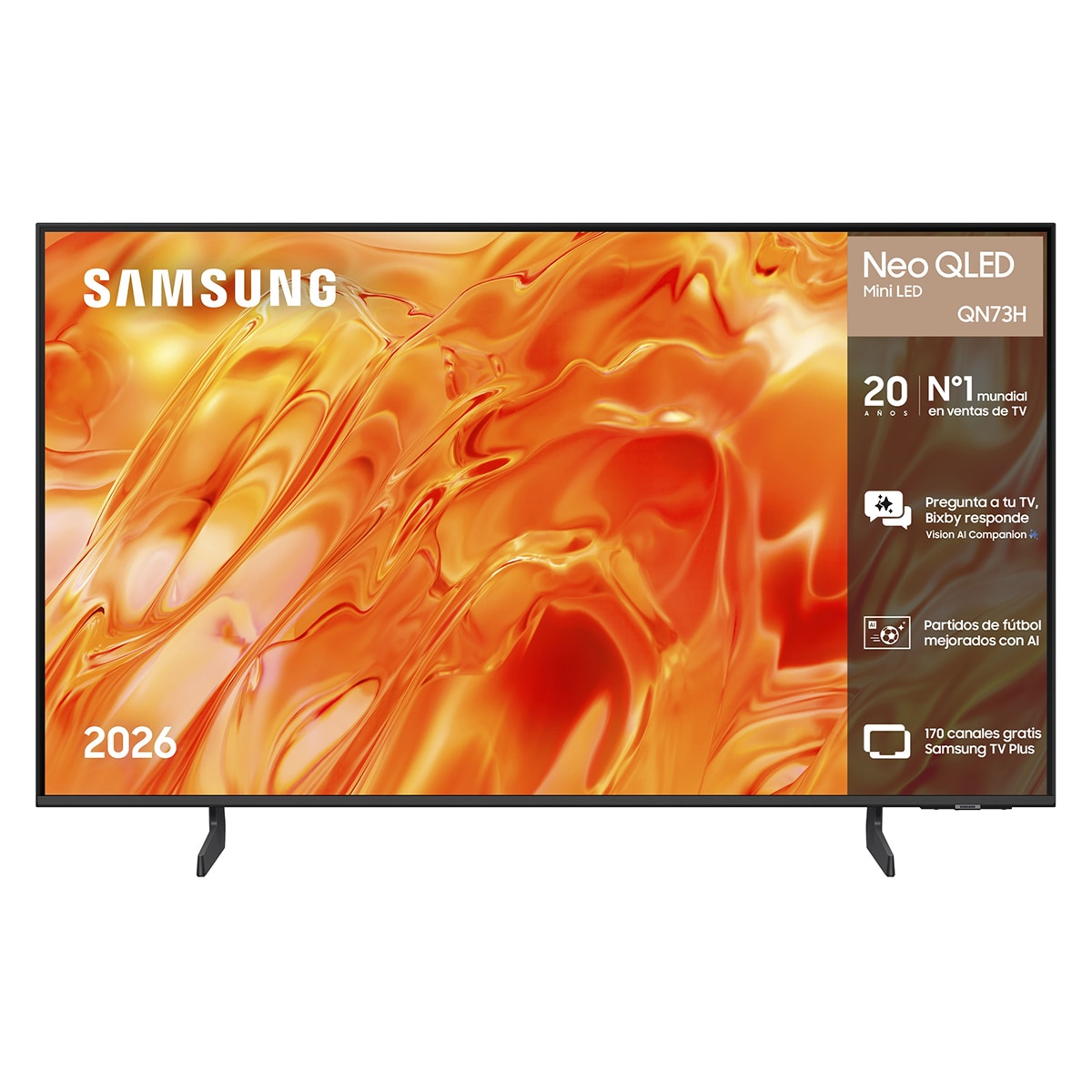 Imagen 0 de TV Neo QLED Mini LED 127cm (50") Samsung TQ50QN73HAUXXC 4K Smart TV con Vision AI Football Mode