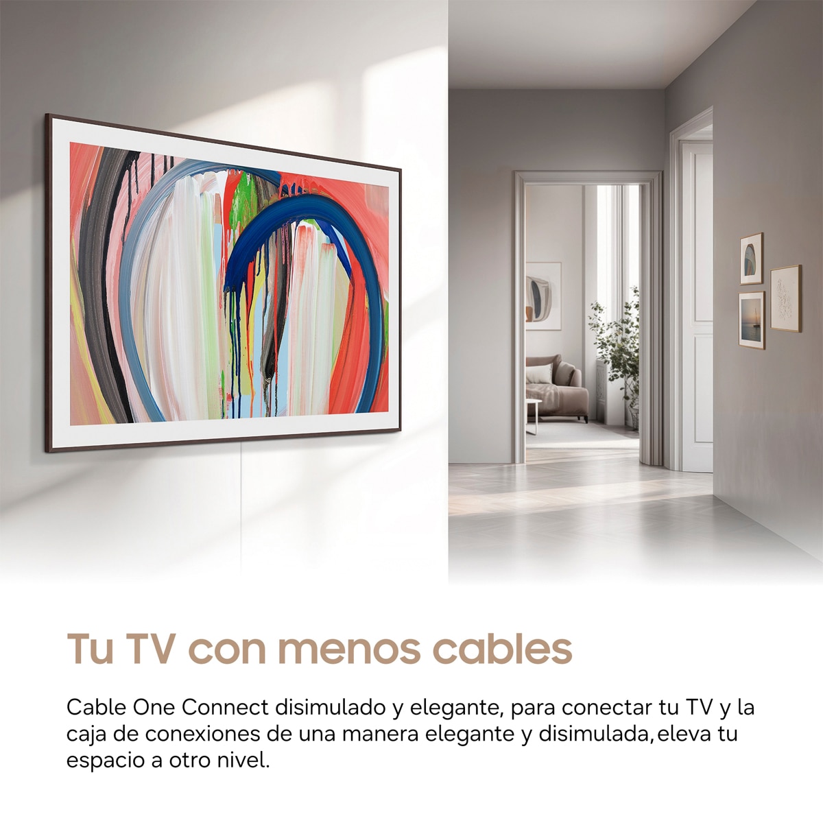 TV QLED 138cm( 55") Samsung The Frame TQ55LS03HAUXXC 4K Smart TV Vision AI SIN reflejos. Modo Arte y soporte incluido Negro-5