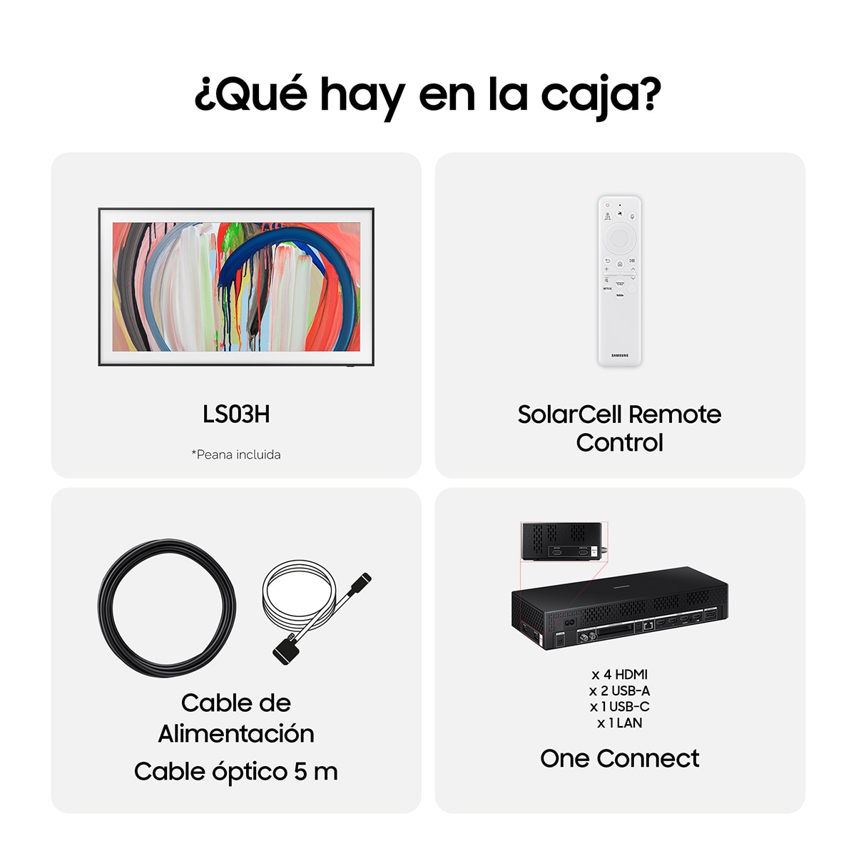 TV QLED 138cm( 55") Samsung The Frame TQ55LS03HAUXXC 4K Smart TV Vision AI SIN reflejos. Modo Arte y soporte incluido Negro-7