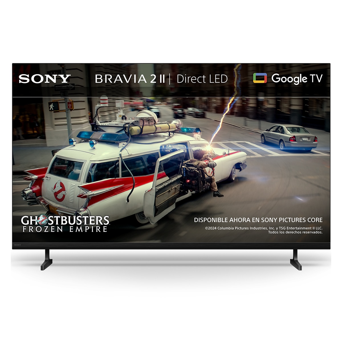 Imagen 0 de TV 50" Sony BRAVIA 2 II 50S25M2, UHD 4K HDR Direct LED, Dolby, Vision/Atmos, Google TV/Cast, Apple Airplay, Eco Dashboard, Game Menu, ideal PS5, 50 Hz