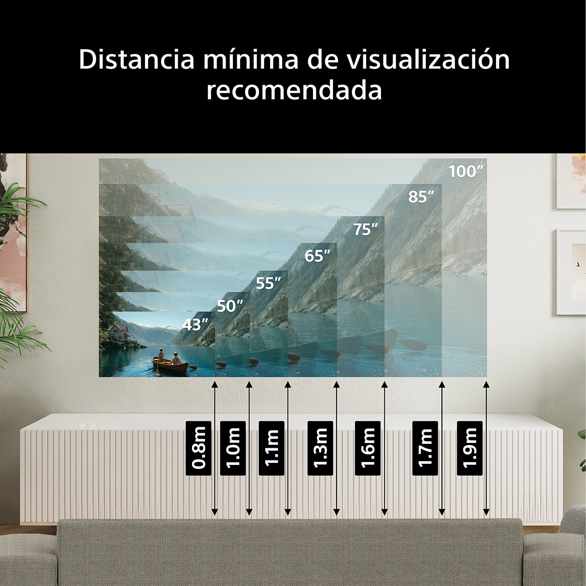 TV LED 50" (126 cm) Sony BRAVIA 3 II K50XR35M2PB.CEI 4K 100 Hz Smart TV Preto-16