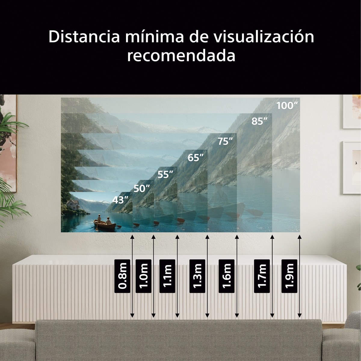 TV LED 55" (139 cm) Sony BRAVIA 3 II K55XR35M2PB.CEI 4K 100 Hz Smart TV Preto-16